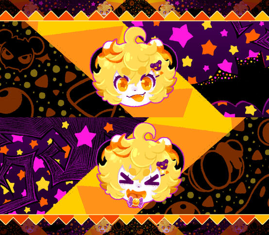 Candy Corn Cross-Stitch Washi